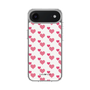 スリムプロテクションケース［ Stripe Hearts - Pink ］