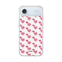 スリムプロテクションケース［ Stripe Hearts - Pink ］