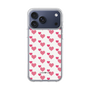 スリムプロテクションケース［ Stripe Hearts - Pink ］