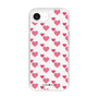 スリムプロテクションケース［ Stripe Hearts - Pink ］