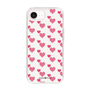 スリムプロテクションケース［ Stripe Hearts - Pink ］
