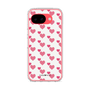 スリムプロテクションケース［ Stripe Hearts - Pink ］