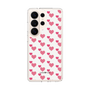 スリムプロテクションケース［ Stripe Hearts - Pink ］