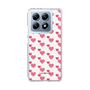スリムプロテクションケース［ Stripe Hearts - Pink ］