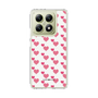 スリムプロテクションケース［ Stripe Hearts - Pink ］
