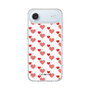 スリムプロテクションケース［ Stripe Hearts - Red ］