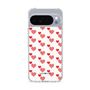 スリムプロテクションケース［ Stripe Hearts - Red ］