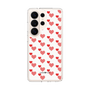 スリムプロテクションケース［ Stripe Hearts - Red ］
