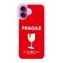 スリムプロテクションケース［ FRAGILE - Red ］