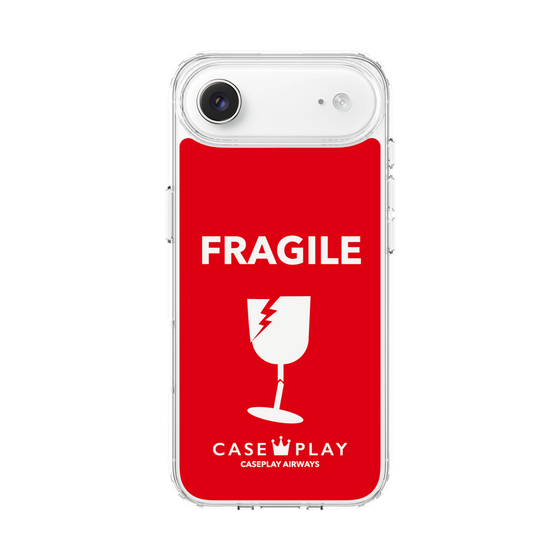 スリムプロテクションケース［ FRAGILE - Red ］