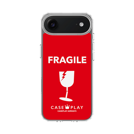 スリムプロテクションケース［ FRAGILE - Red ］