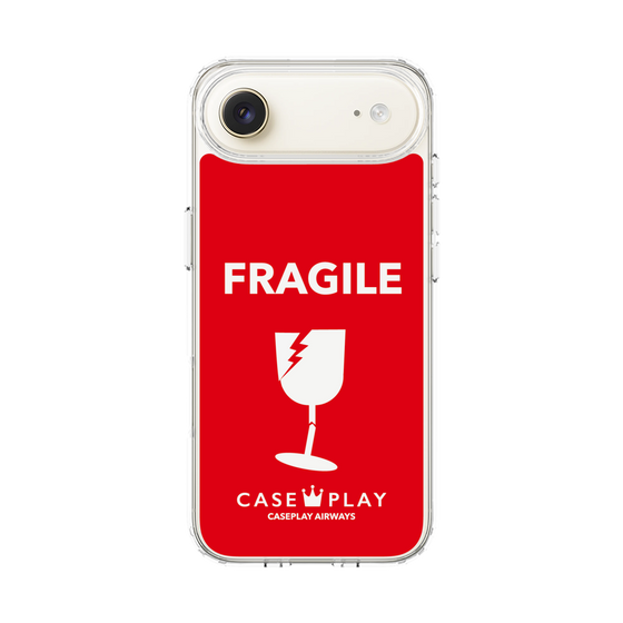 スリムプロテクションケース［ FRAGILE - Red ］