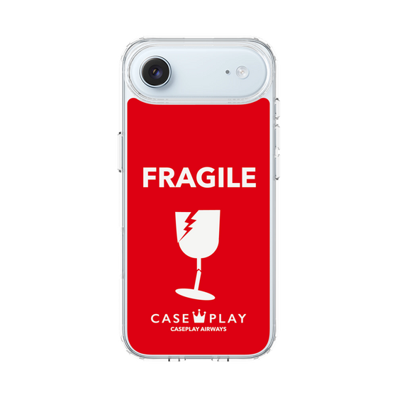スリムプロテクションケース［ FRAGILE - Red ］