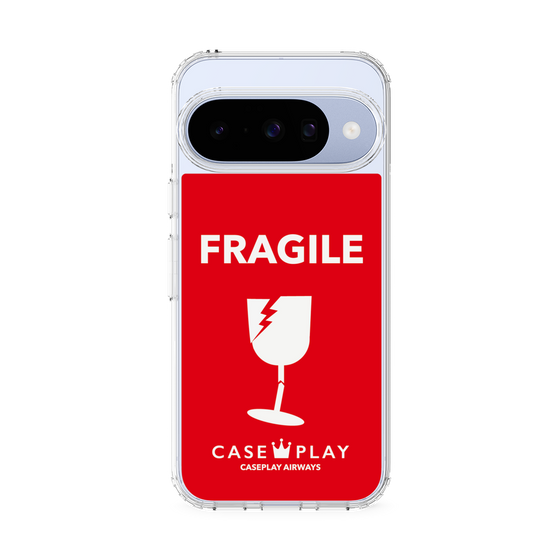 スリムプロテクションケース［ FRAGILE - Red ］