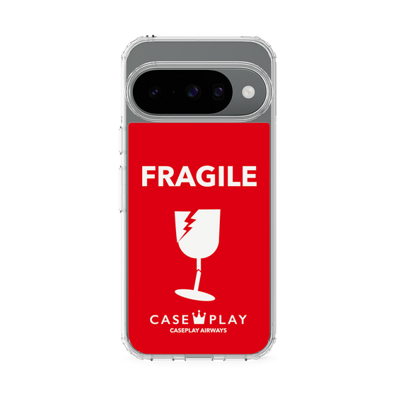スリムプロテクションケース［ FRAGILE - Red ］