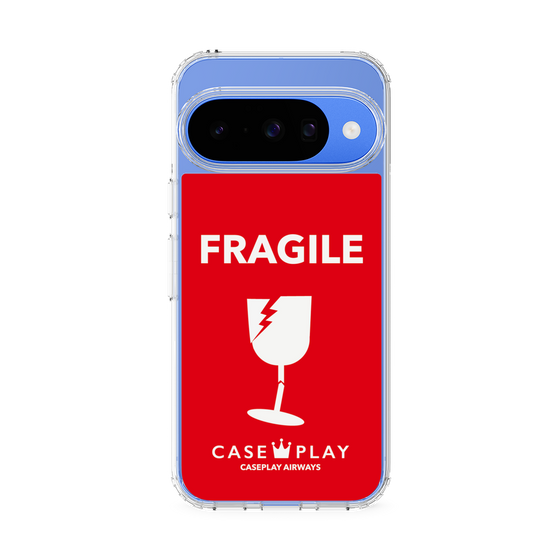 スリムプロテクションケース［ FRAGILE - Red ］