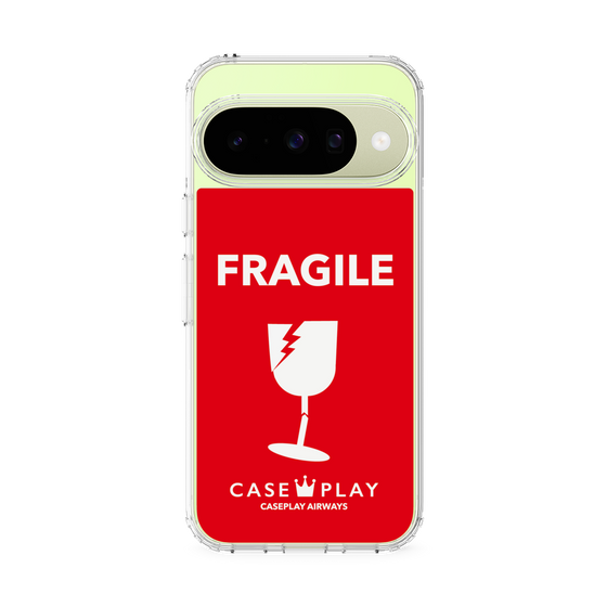 スリムプロテクションケース［ FRAGILE - Red ］