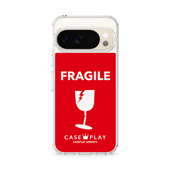 スリムプロテクションケース［ FRAGILE - Red ］