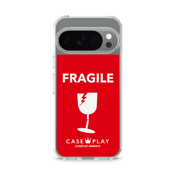 スリムプロテクションケース［ FRAGILE - Red ］