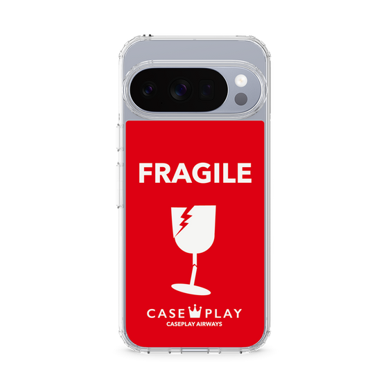 スリムプロテクションケース［ FRAGILE - Red ］
