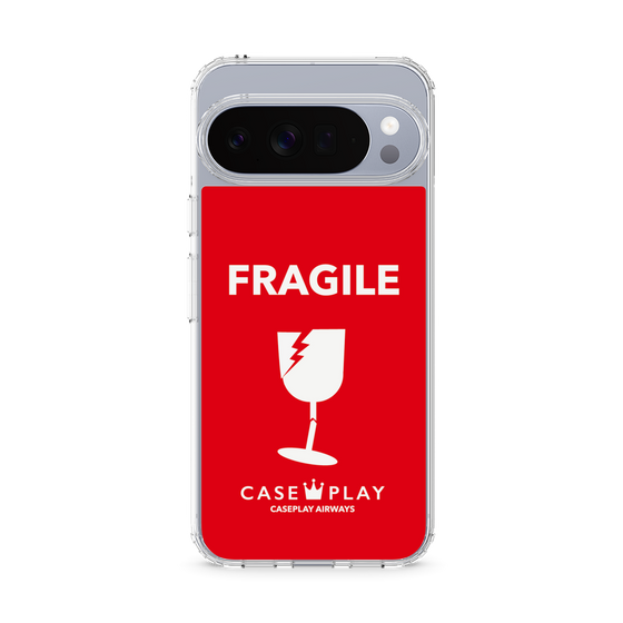 スリムプロテクションケース［ FRAGILE - Red ］
