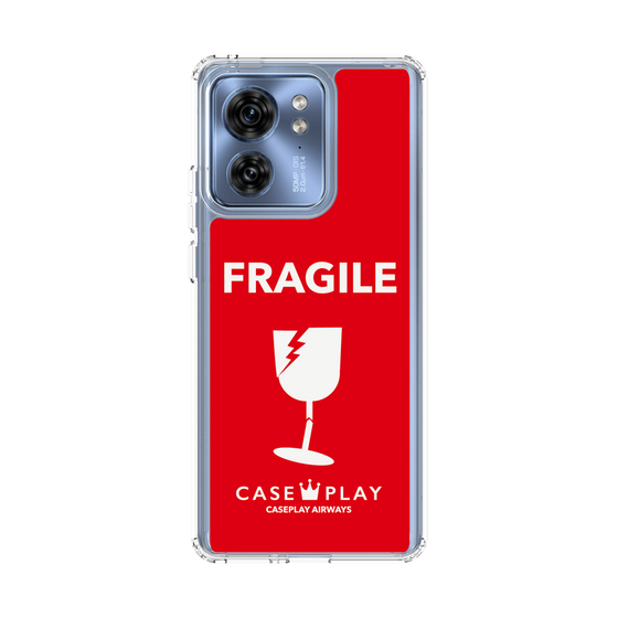 スリムプロテクションケース［ FRAGILE - Red ］