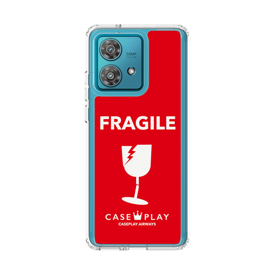 スリムプロテクションケース［ FRAGILE - Red ］