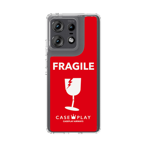 スリムプロテクションケース［ FRAGILE - Red ］