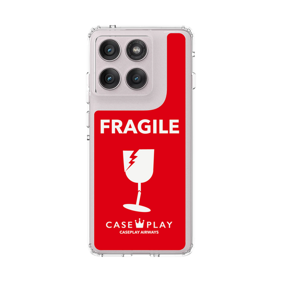 スリムプロテクションケース［ FRAGILE - Red ］