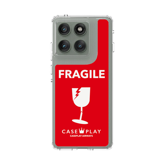 スリムプロテクションケース［ FRAGILE - Red ］