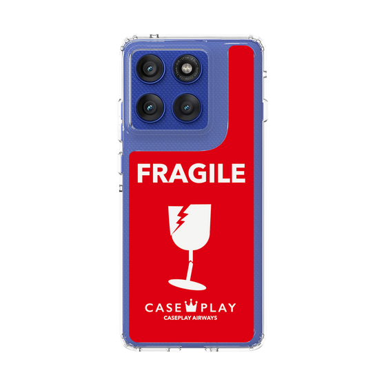 スリムプロテクションケース［ FRAGILE - Red ］