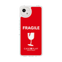スリムプロテクションケース［ FRAGILE - Red ］