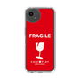 スリムプロテクションケース［ FRAGILE - Red ］
