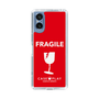 スリムプロテクションケース［ FRAGILE - Red ］