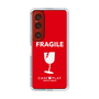 スリムプロテクションケース［ FRAGILE - Red ］