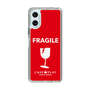 スリムプロテクションケース［ FRAGILE - Red ］