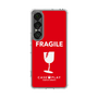 スリムプロテクションケース［ FRAGILE - Red ］