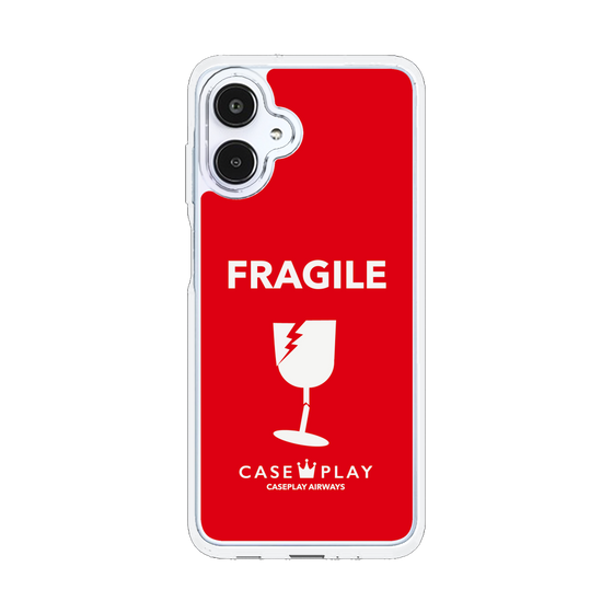 スリムプロテクションケース［ FRAGILE - Red ］