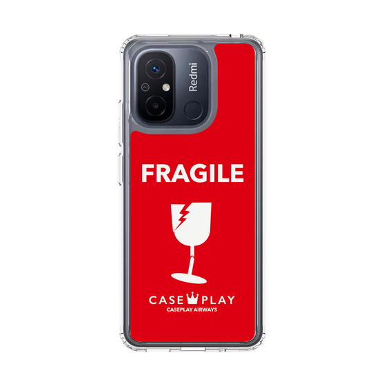 スリムプロテクションケース［ FRAGILE - Red ］