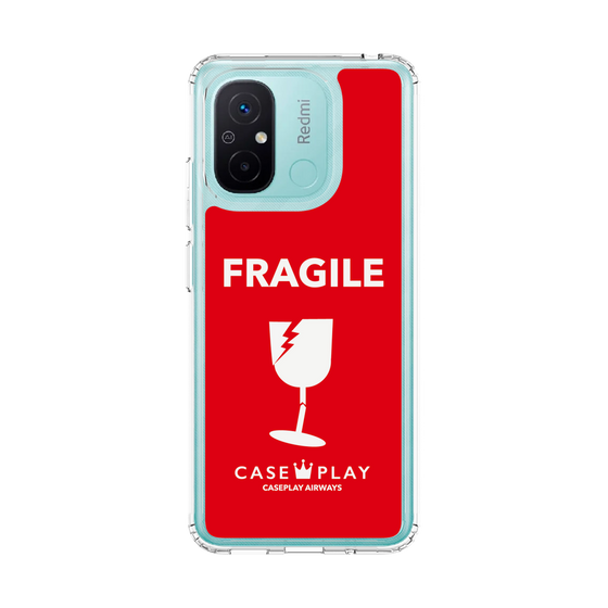 スリムプロテクションケース［ FRAGILE - Red ］