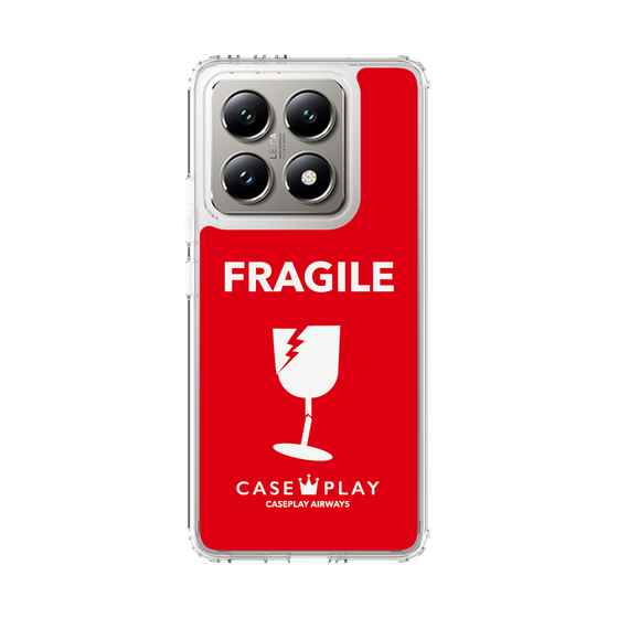 スリムプロテクションケース［ FRAGILE - Red ］