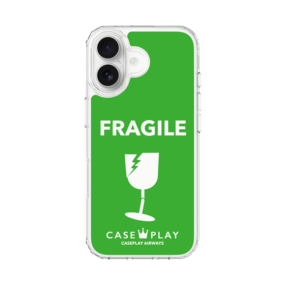 スリムプロテクションケース［ FRAGILE - Green ］