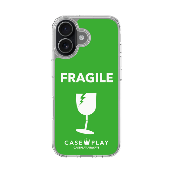 スリムプロテクションケース［ FRAGILE - Green ］