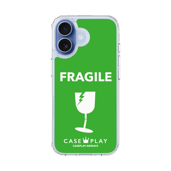 スリムプロテクションケース［ FRAGILE - Green ］