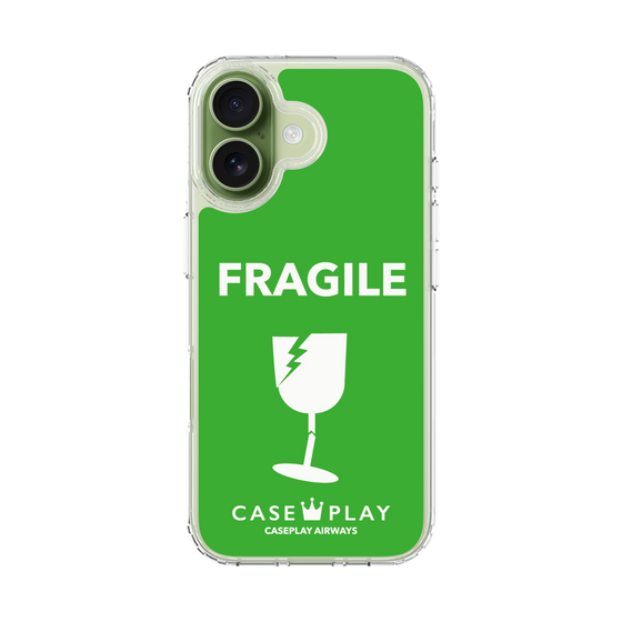 スリムプロテクションケース［ FRAGILE - Green ］