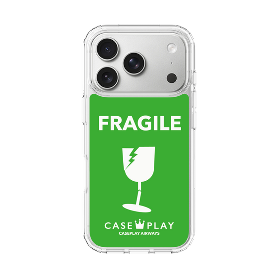 スリムプロテクションケース［ FRAGILE - Green ］