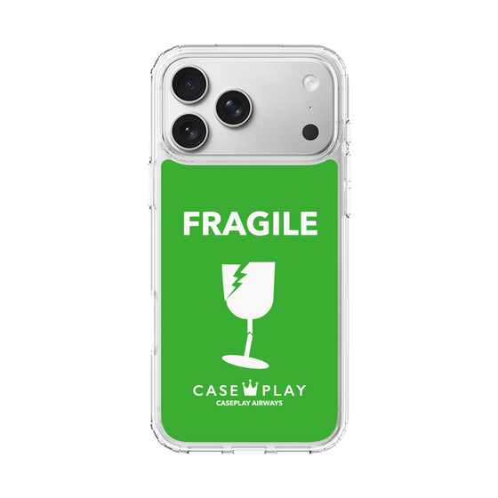 スリムプロテクションケース［ FRAGILE - Green ］