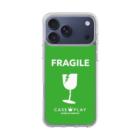 スリムプロテクションケース［ FRAGILE - Green ］