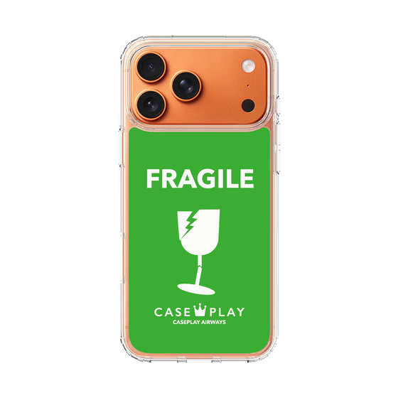 スリムプロテクションケース［ FRAGILE - Green ］