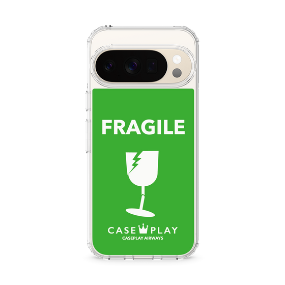 スリムプロテクションケース［ FRAGILE - Green ］